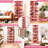 24 Pair Rotating 6 Tier Shoe Rack