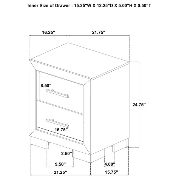 Dimensions du produit