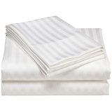  Stripe Weave 1200 Thread Count Striped 100% Cotton Sheet Set