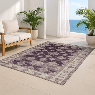 Tapis gris intérieur et extérieur surteint