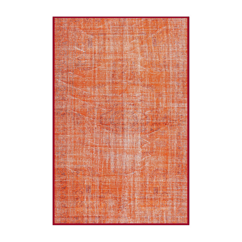 Gailey Wool Abstract Indoor Rug, Rectangle 5' x 8'