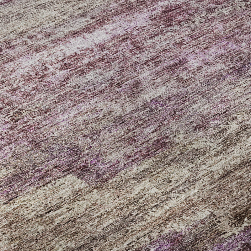 Premium Machine Washable Lyndhurst AMF1196 Abstract Rug, Rectangle 8 pi x 10 pi