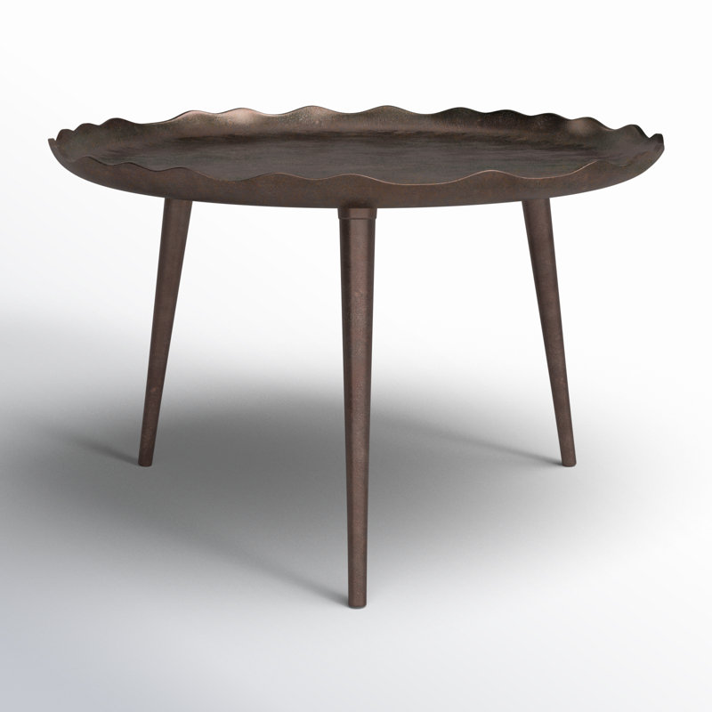 Avelines Single Coffee Table, Bronze