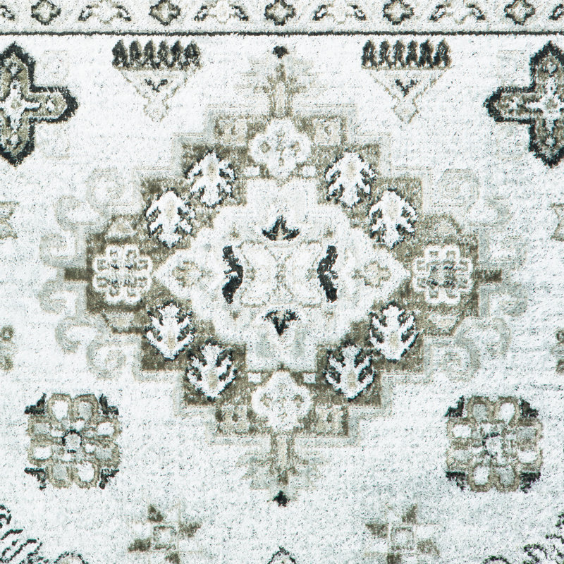 Tapis blanc cassé Hudson Oaks, Rectangle 10 pi x 14 pi