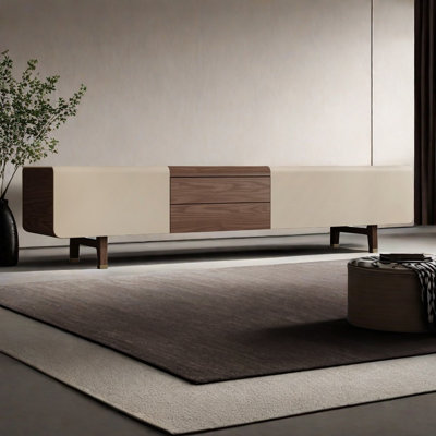 Modern simple rectangular TV cabinet