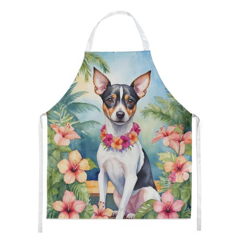 Tablier Rat Terrier Luau