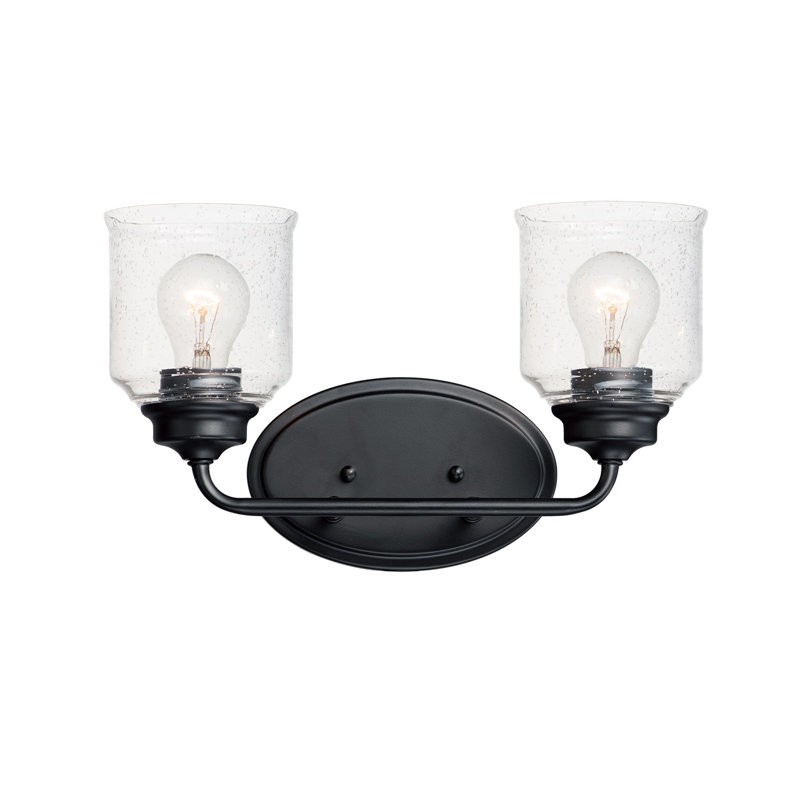 Nunez 2 - Light Dimmable Vanity Light, Black