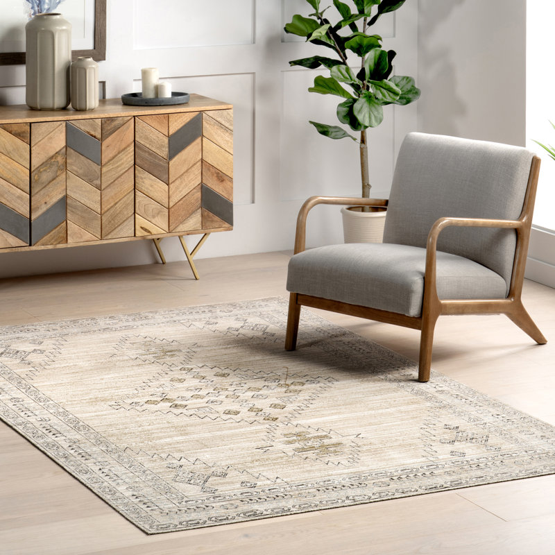 Tapis d'intérieur / extérieur Halcyon, Rectangle 4 pi x 6 pi