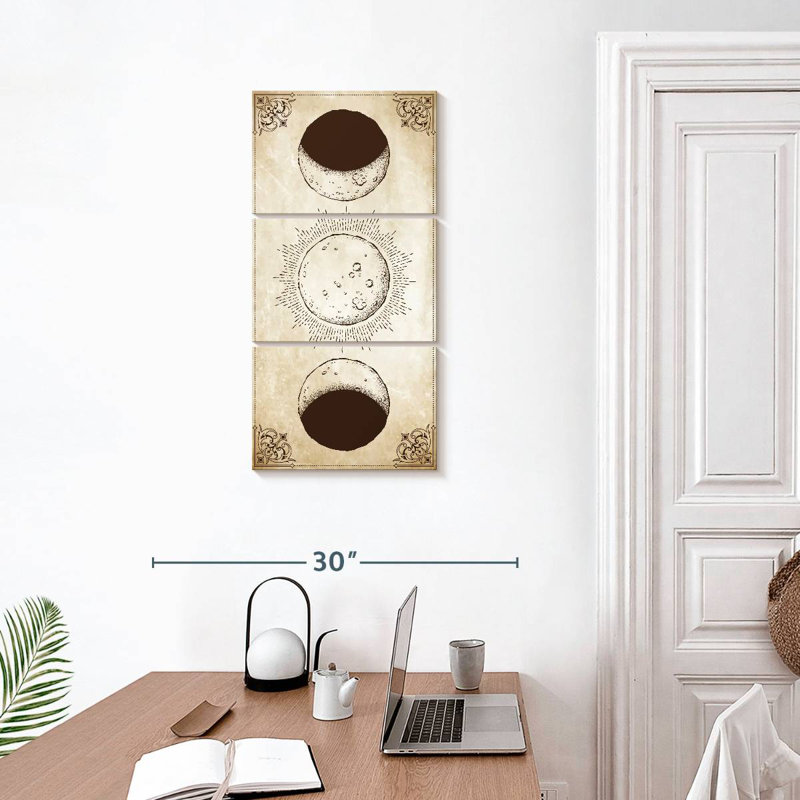 Antique Moon Phases