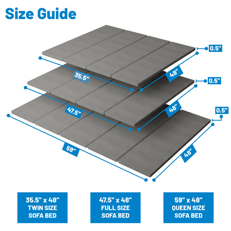 Heavy Duty Sleeper Sofa Support Board, 48" X 47.5" Wood Base To Fix Sagging Seats, Reinforced Under Cushion Panel For Sofas And Bed Support, Pull Out Couch Mattress Board, Easy Installation