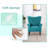 30.3" Wide Tufted Upholstered Armchair-572984329
