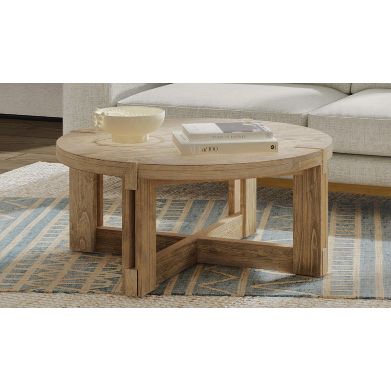 Calder Solid Wood Cocktail Table