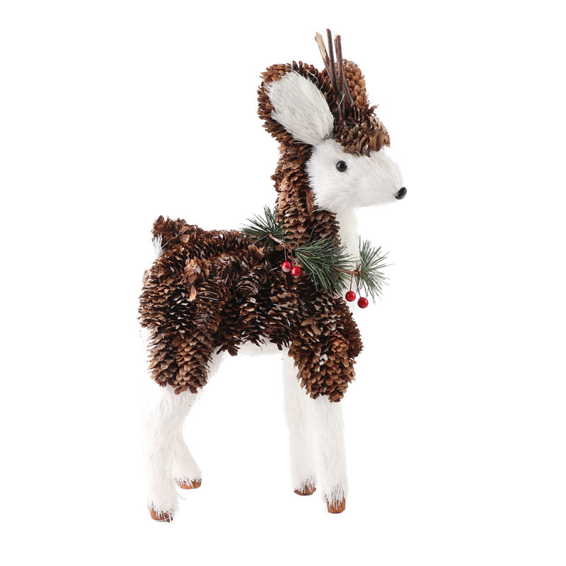 Figurine de wapiti de Noël pour Noël