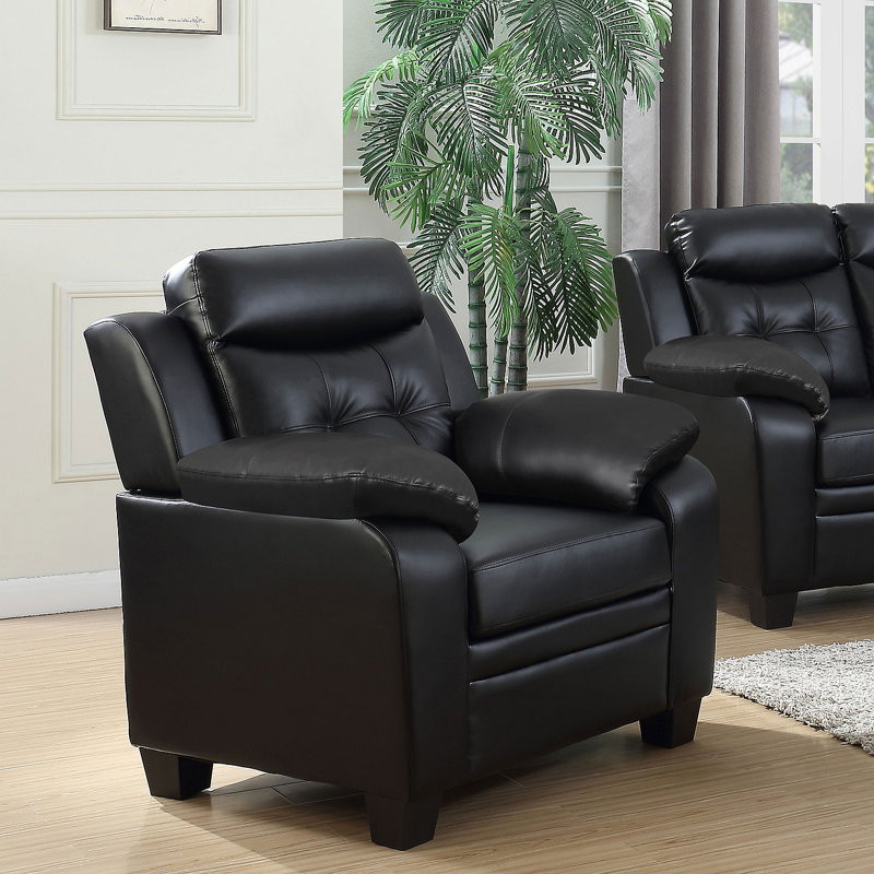 Fauteuil d'appoint rembourré et rembourré Winchell