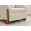 Fauteuil en tissu d'ameublement Chenille-713360131