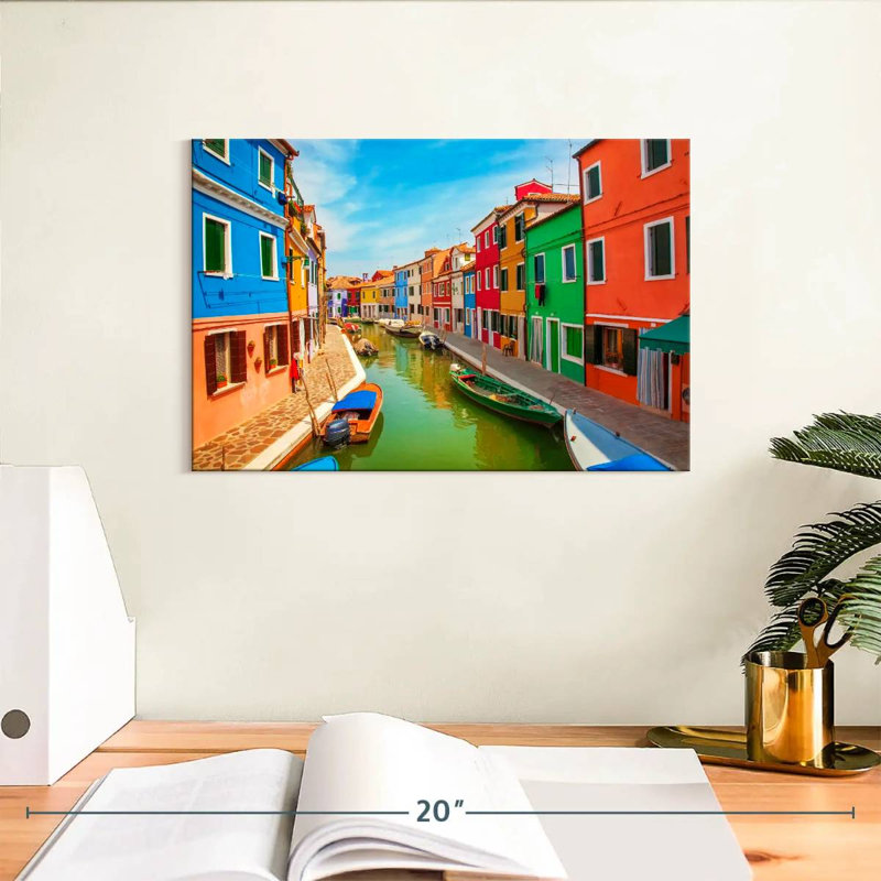 Canal Nicci Burano, H 8 po x l 12 po