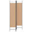 200 cm H 6 - Panel Iron Folding Room Divider-175796851