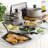 High Performance Cookware Pots and Pans Set, 17 Piece-36492456