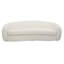  Canapé blanc Capra Art Deco