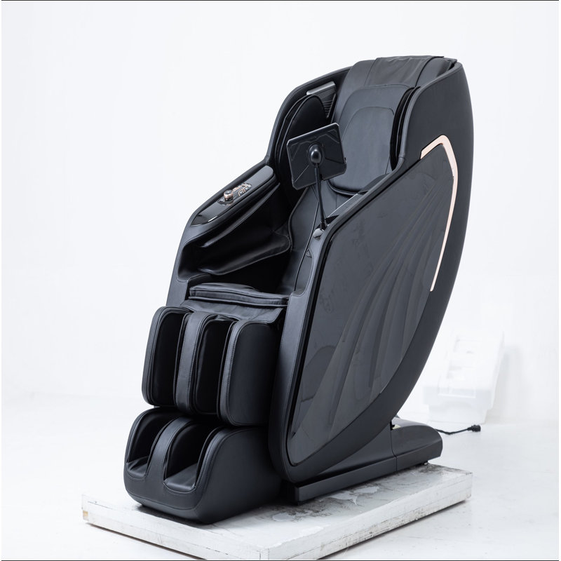 Fauteuil de massage complet pour le corps Zero Gravity, Cuir noir