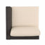 Fauteuil de patio droit Mbrn + Alu-1921086109