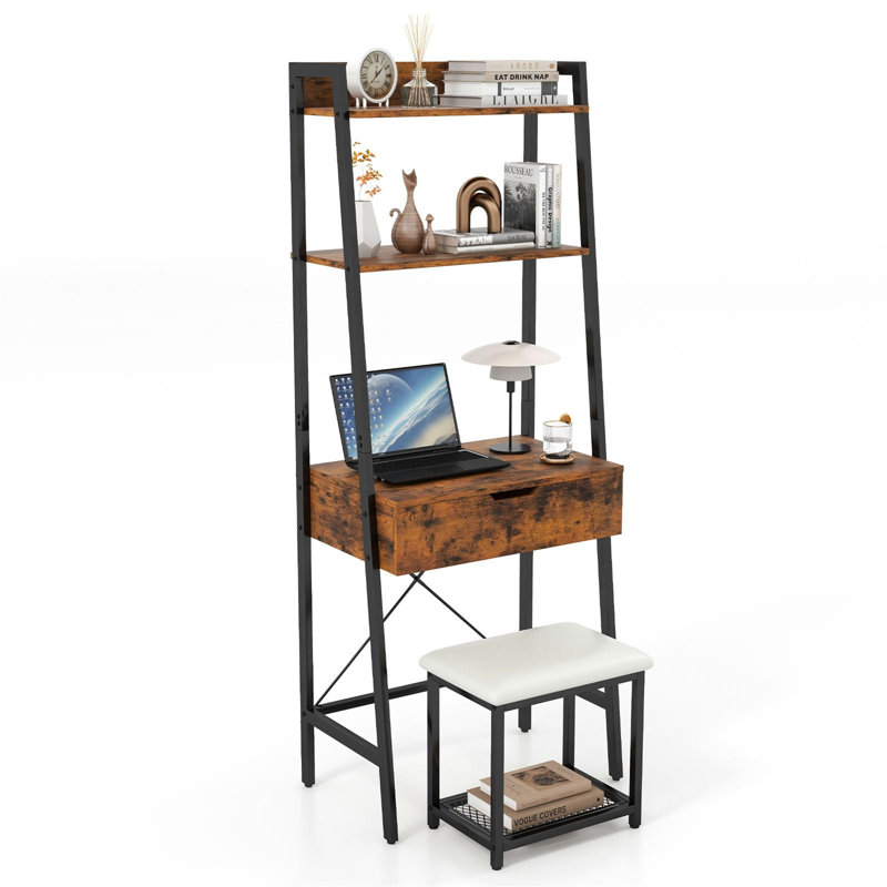 Anbal Dressing Table with Mirror
