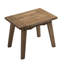 Ensemble de conversation en bois massif avec coussins 2 pièces Polett-931442681-892863135