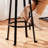 Khadijah Counter Stool with Metal Frame-103063605-106066467