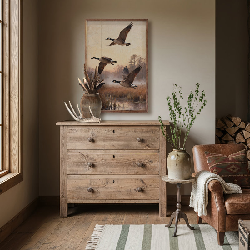 Geese, 36" H x 24" W