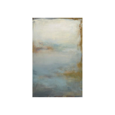 Samuel Kane " Foggy River " by Samuel Kane Painting Print