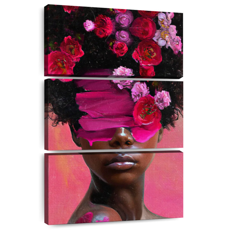 Leisha Pink Innocence, 45" H x 28" W