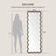 Miroir décoratif ondulé en bois d'hévéa massif-860456088-860456095-1006661089