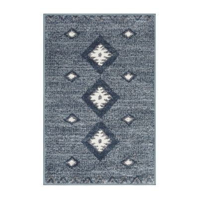 Tapis 10044 contemporain lavable à la machine à 100%