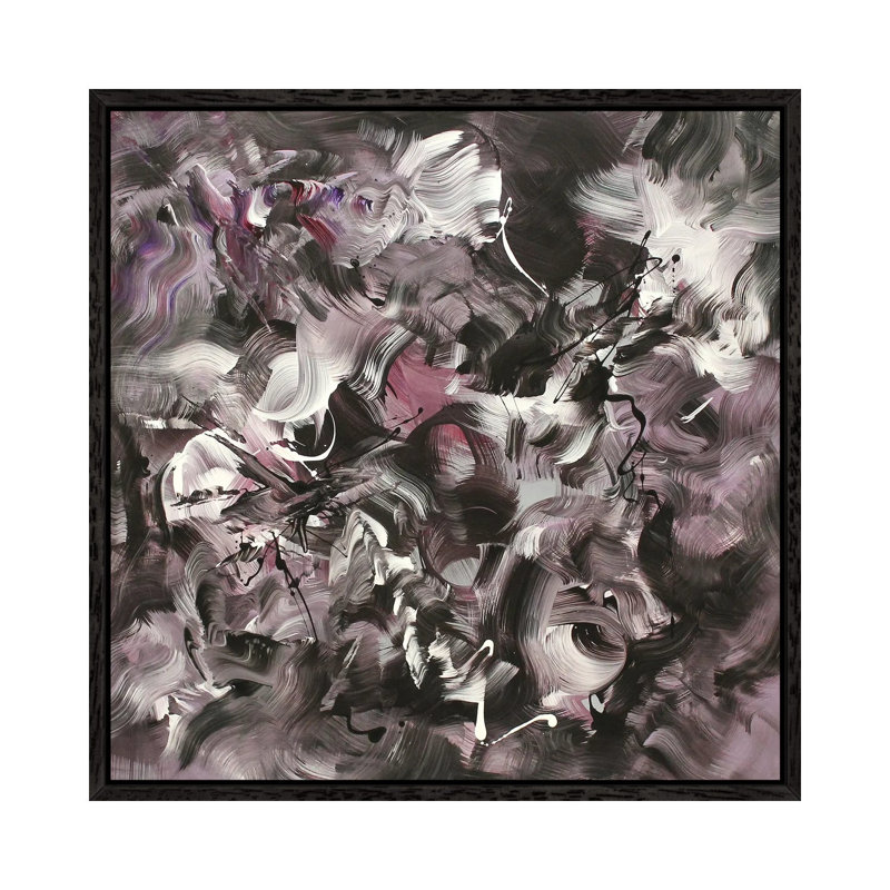 Winter Skies II by Paresh Nrshinga - Gallery-Wrapped Canvas Giclée on Canvas, Black Floater Framed
