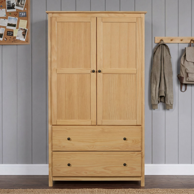 Armoire-penderie Shaker, Natural