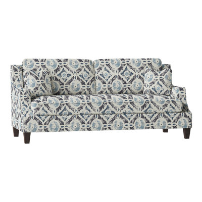 Savannah 87.5" Recessed Arm Sofa with Reversible Cushions