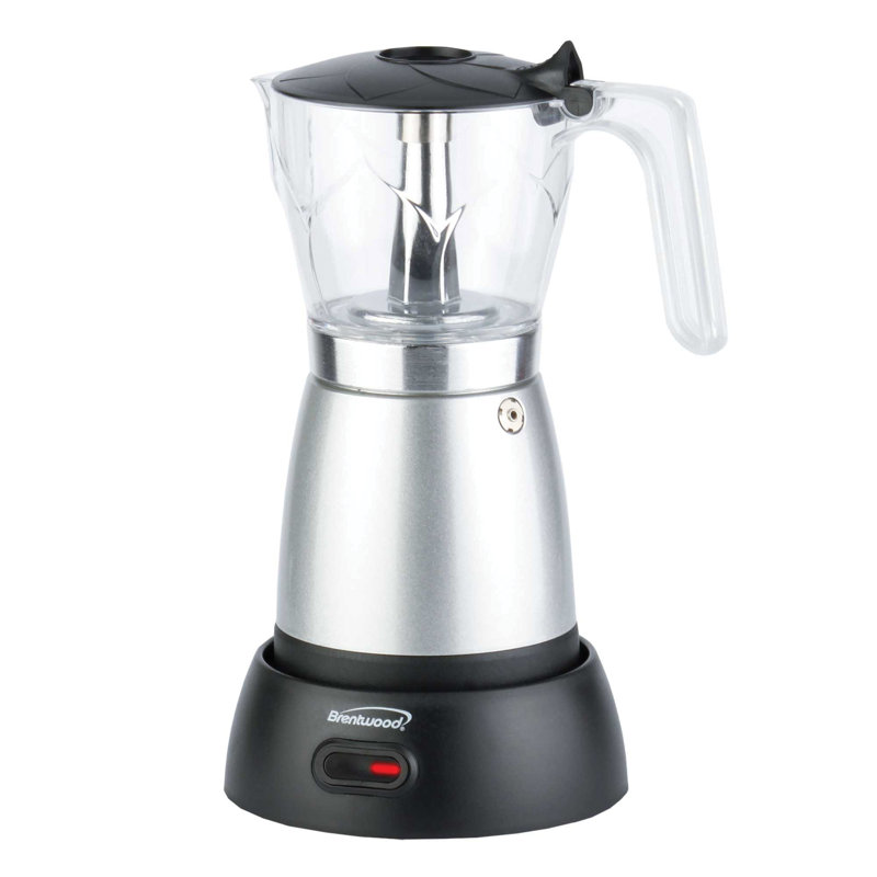 Brentwood Semi-Automatic Espresso Machine, Silver