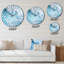 Horloge murale Heela - Glacier-1646806190