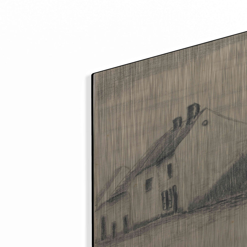 «The Zandmennik House» par MASTERS, H 16 po x l 24 po