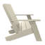 Causeuse double en plastique recyclé Byrnes-715490971