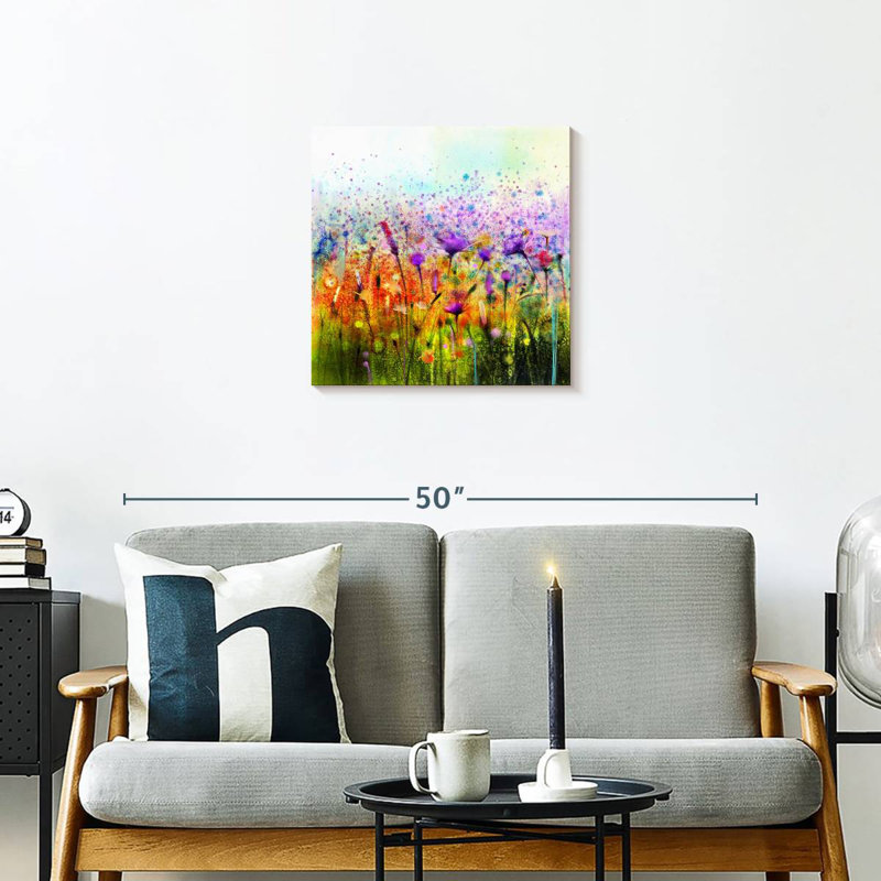 Harnek Spring Meadow Flowers, H 20 po x l 20 po