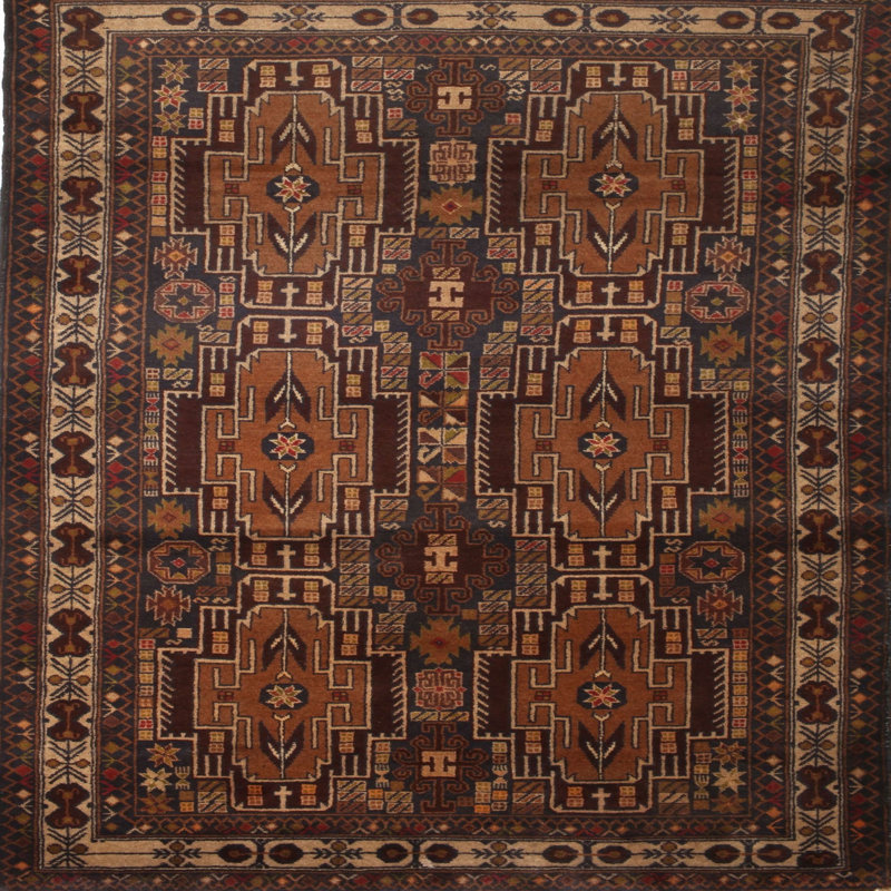 Performance Oriental Indoor Rug, Square 7'