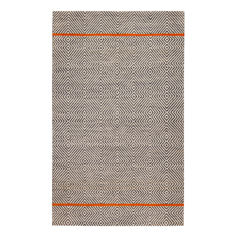 Hewish Geometric Hand Woven Area Rug, Rectangle 152 x 244cm