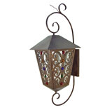 Julie - Light Outdoor Wall Lantern
