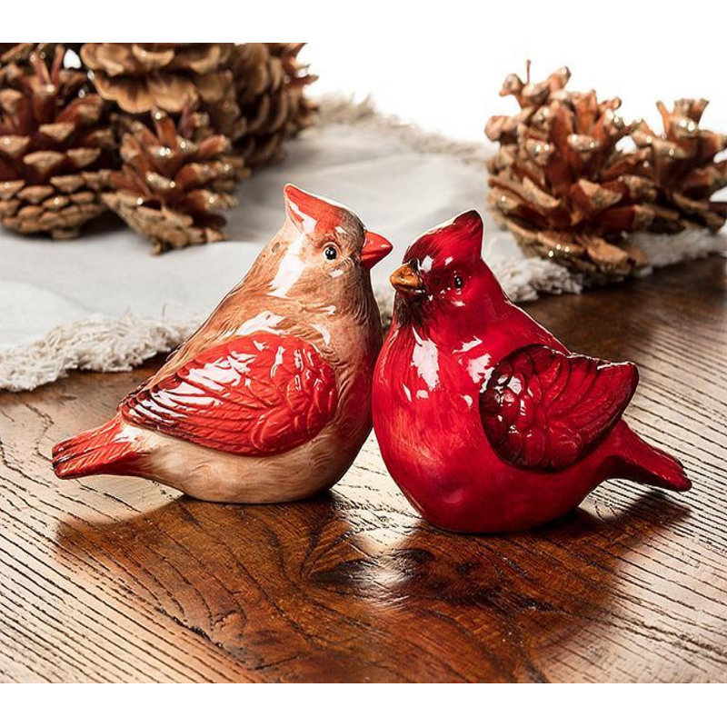 Salière et poivrière Cardinals