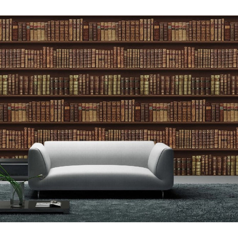 Looking For Library Background Removable Wallpaper, 9" L x 15" W