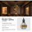 3 - Light Black Kitchen Island Pendant