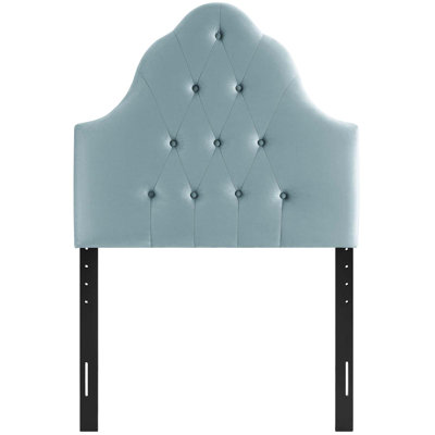 Tête de lit performance en velours capitonné Sovereign de Modway