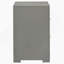 Table de chevet 2 tiroirs Pierce Grey-1309181352