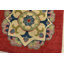 Tapis oriental rouge en laine noué à la main Nabeel
